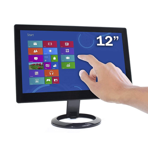 DS-12UTF: DoubleSight Displays 12" LCD Touchscreen Monitor (TAA Compliant)