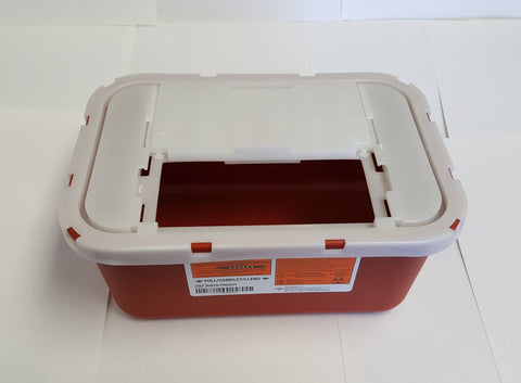 Sharps Container, 4 Quart(=1 Gallon)