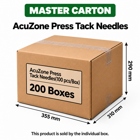 AcuZone Press Tack Needles(100 Pcs/Box)
