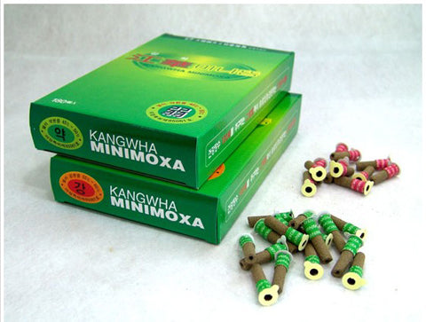 Kanghwa Stick-On Mini Moxa (강화미니뜸) [Green, Red, Yellow]