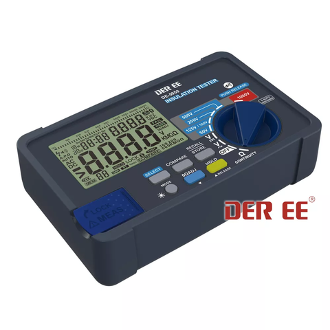 DE-5050R: Handheld Digital Insulation Tester