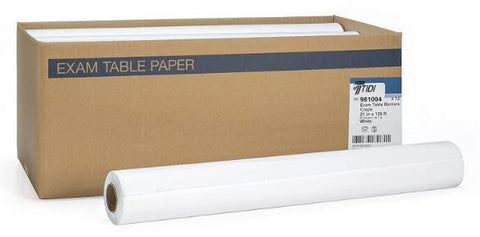 21" Crepe exam table paper rolls (TIDI 981004)
