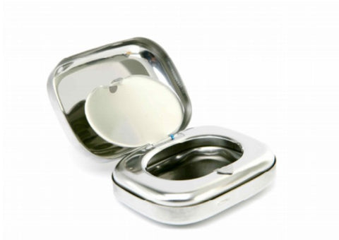 S/ steel Cotton Ball Case
