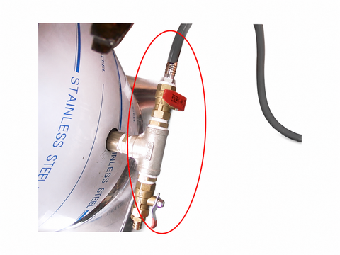 Draining Valve Set for Techno Extractor