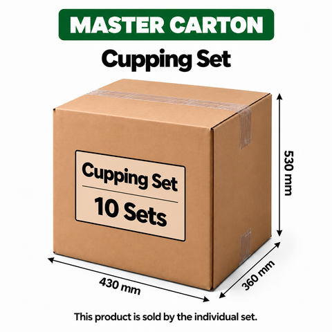 Premium Quality Cupping Set W/ 19 Cups, *INCLUDES The Extension Tube( A $3.00 Value)