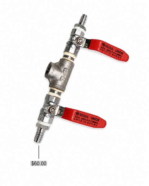 Draining Valve Set for Techno Extractor