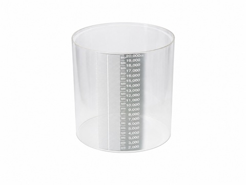 Glass Tube Container for Techno Packer - 20,000 CC Size