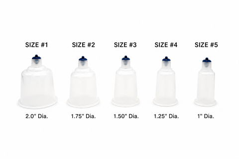 KS Disposable Cupping Cups - 5pcs/bag