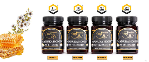 Manuka Honey UMF Pure New Zealand Honey, 1.1 lb (500g)