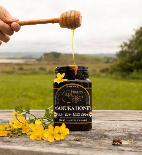 Manuka Honey UMF Pure New Zealand Honey, 1.1 lb (500g)
