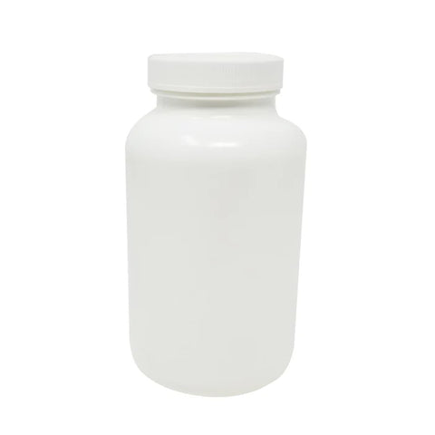 White Bottle with Pressure Sensitive Screw Cap