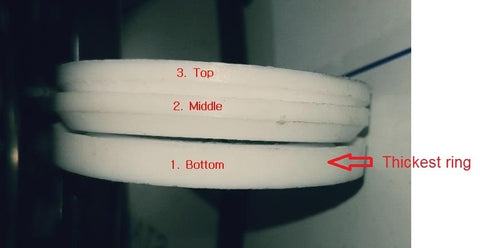 Teflon Rings for Techno Extractor for 24 or 55 Liters