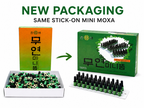 [Haenglim] Standing Smokeless Stick-on Mini Moxa - Green