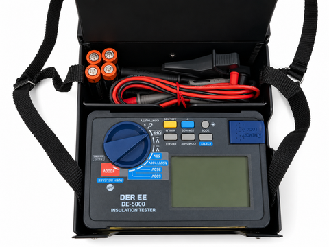 DE-5050R: Handheld Digital Insulation Tester