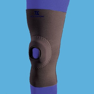 (#1005) Neoprene Sports Knee Sleeve with Patellar Opening - ONLY Medium