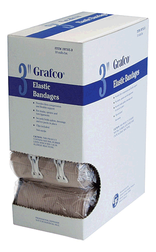Grafco® Elastic Bandages Wrap - 3"