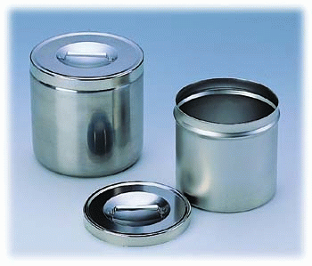 S/ steel Dressing Jar w/ cover