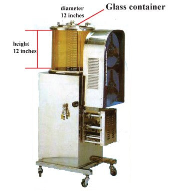 Glass Tube Container for Techno Packer - 20,000 CC Size