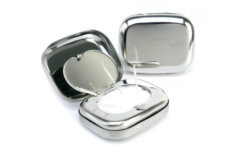 S/ steel Cotton Ball Case