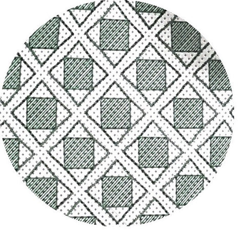 Green (Diamond) Pattern Carrying Bag with Velcro Enclosing 약가방