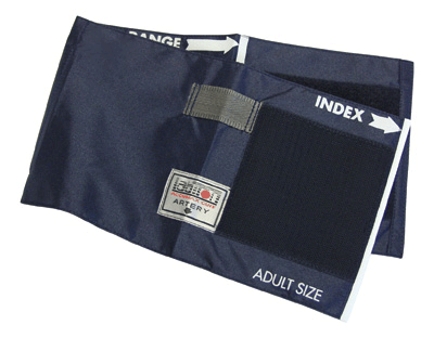 Inflation Cuff, Nylon, Large, Blue Adult Size
