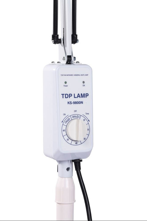 KS-9800N: TDP Far Infrared Mineral Heat Lamp w/ Detachable Head Standing Model
