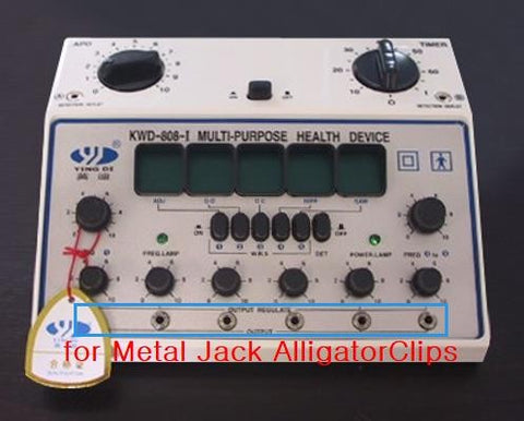 Alligator Clips(Metal Jack) - BIG SIZE for KWD-808