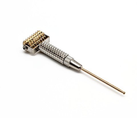 Spring Loaded Probe with Roller - GOLD & SILVER