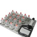 AG Professional Plastic Cupping Set(17 Cups) *INCLUDES The Extension Tube [FREE SHIPPING]