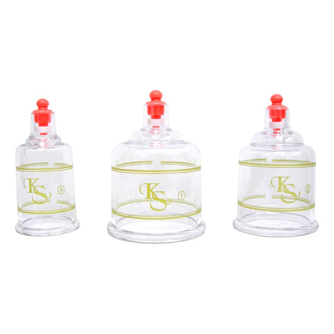 AG Professional Plastic Cupping Set(17 Cups) *INCLUDES The Extension Tube [FREE SHIPPING]